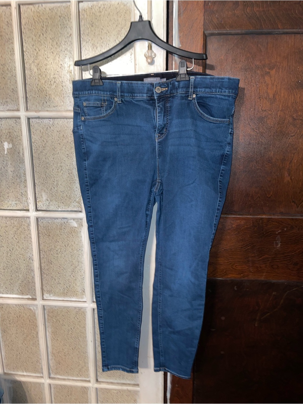 Torrid Bombshell Skinny Blue Women's Slim Fit Jeans - Sz 22R
